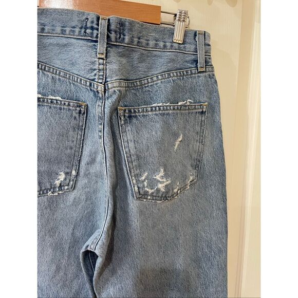 Agolde Women’s Button Fly 90s Jean 100% cotton  Size 24 - Picture 6 of 7